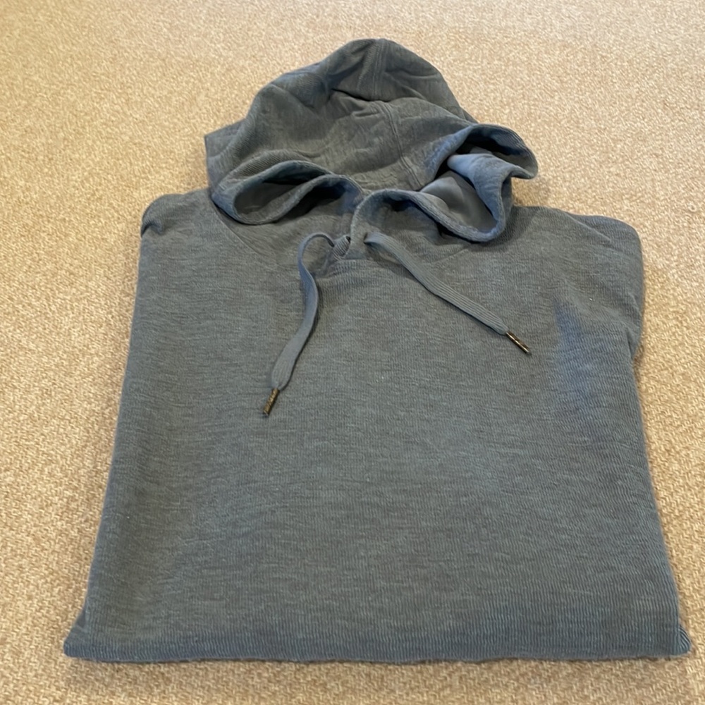 Billy Reid Men Large Hoodie Blue/Gray